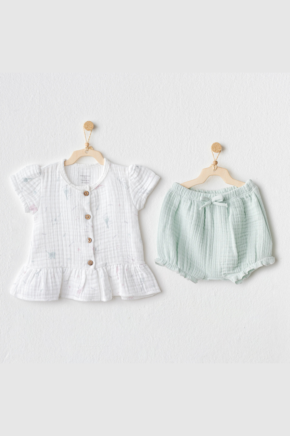 Love Family Müslin Set - Mint