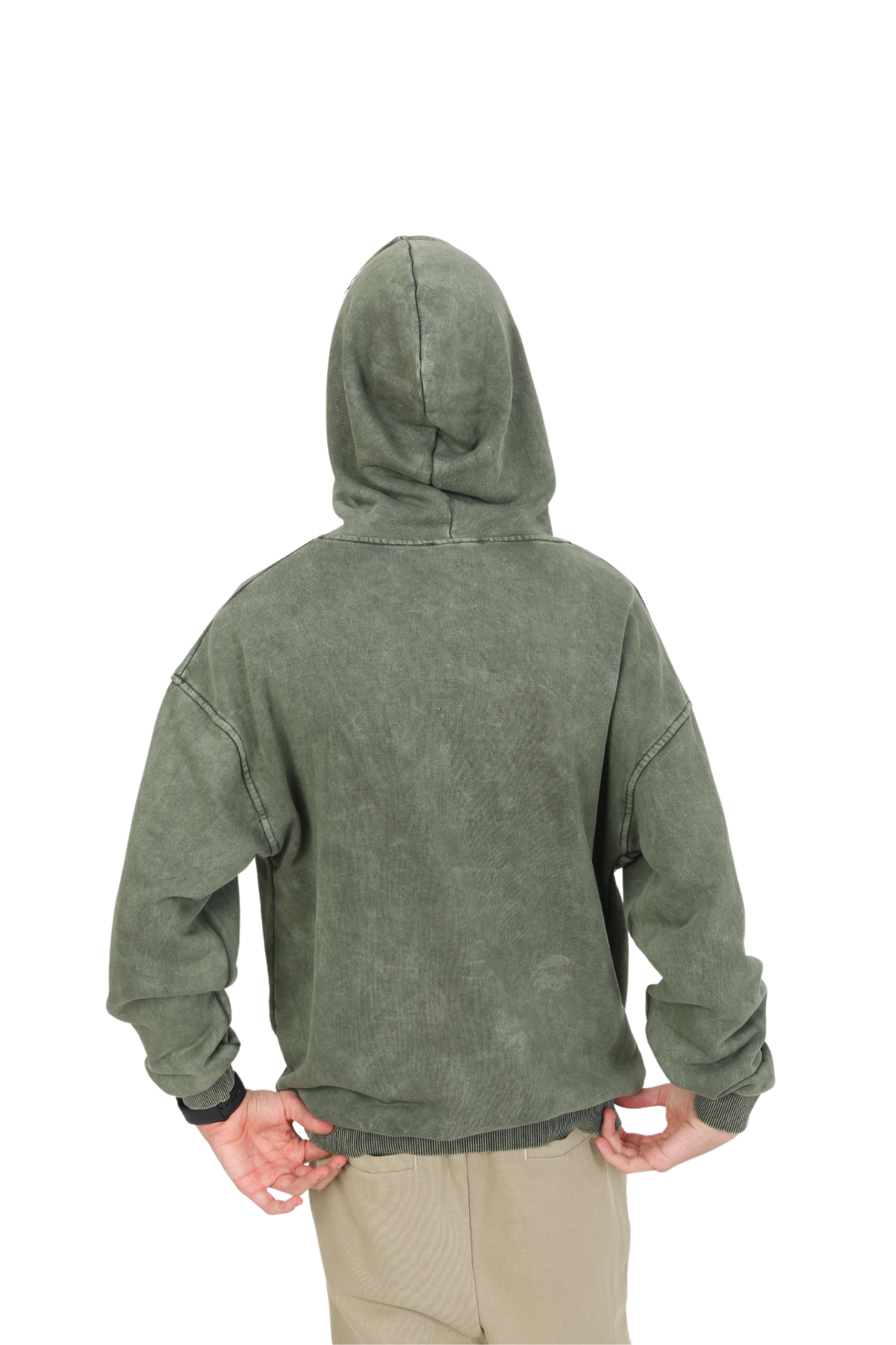 Marions Kapüşonlu Sweat - Yeşil Haki