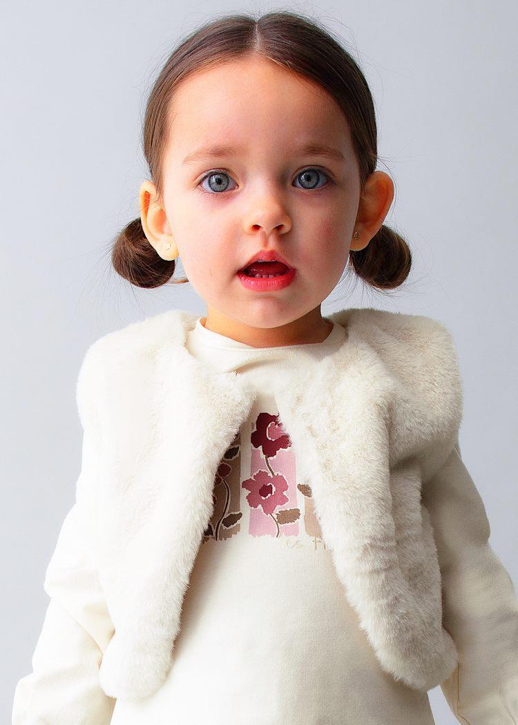 MAYORAL 3'lü Bebe Takım - Bej