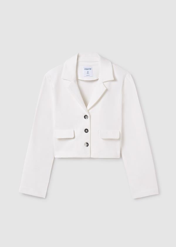 MAYORAL Basic Kız Ceket - Ekru