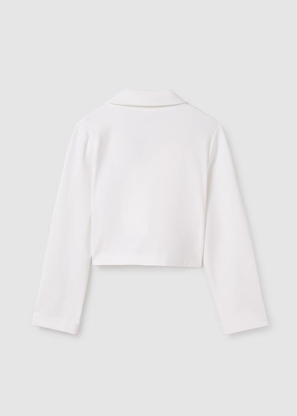 MAYORAL Basic Kız Ceket - Ekru