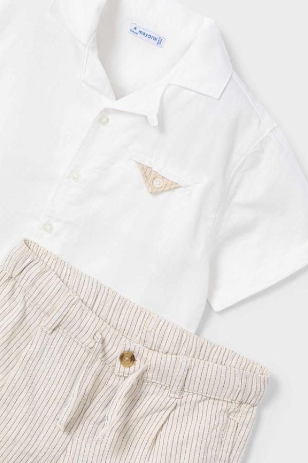 MAYORAL Bermuda Erkek Takım - Krem