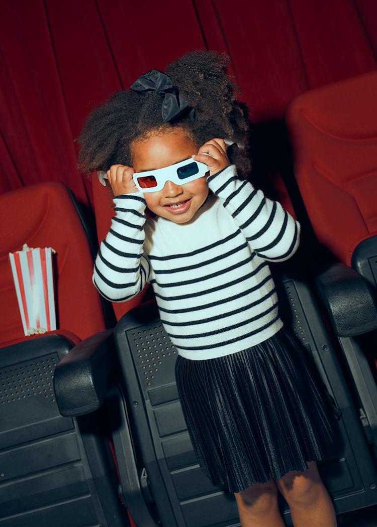 MAYORAL Çizgili Kazak - Siyah