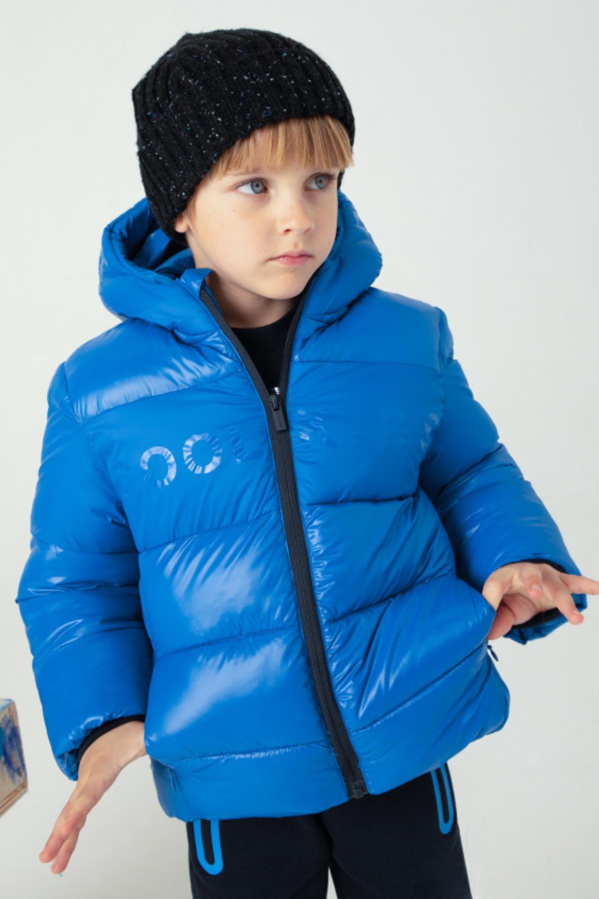 Mayoral Cool Kids Yazılı Mont - Mavi