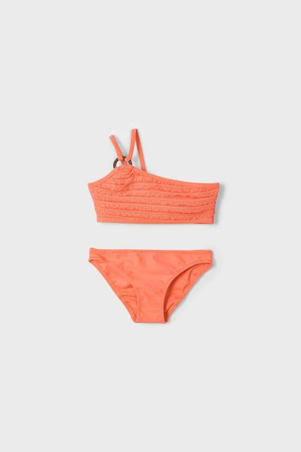 MAYORAL Fırfırlı Kız Bikini - Turuncu