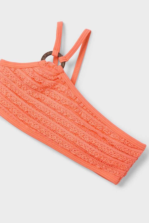 MAYORAL Fırfırlı Kız Bikini - Turuncu
