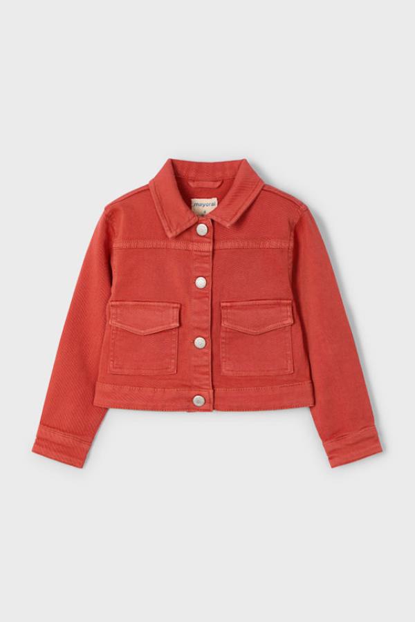 MAYORAL Gabardin Kız Ceket - Kiremit