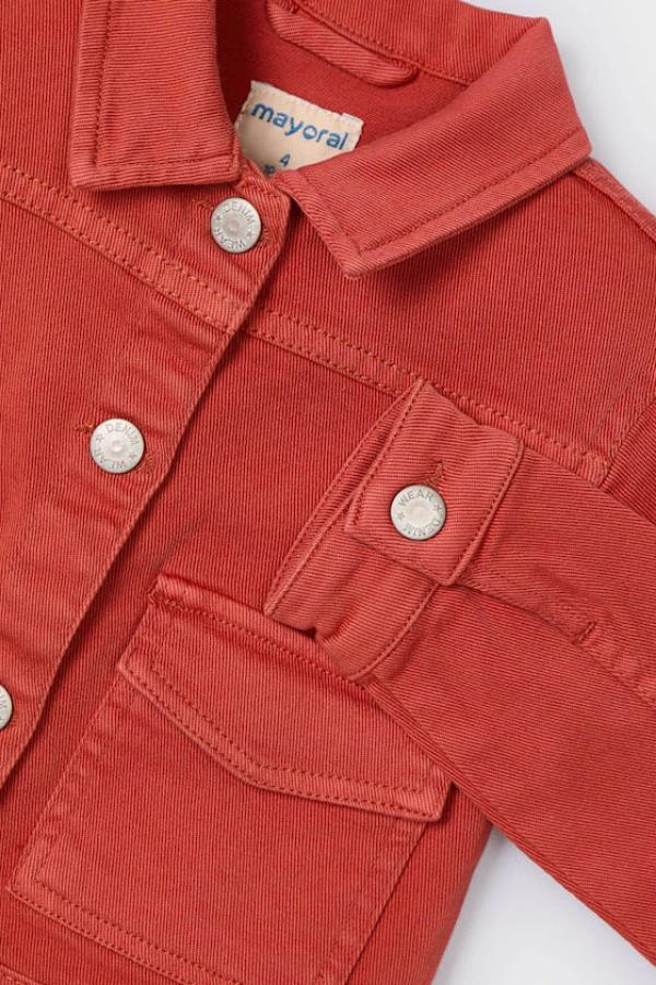 MAYORAL Gabardin Kız Ceket - Kiremit