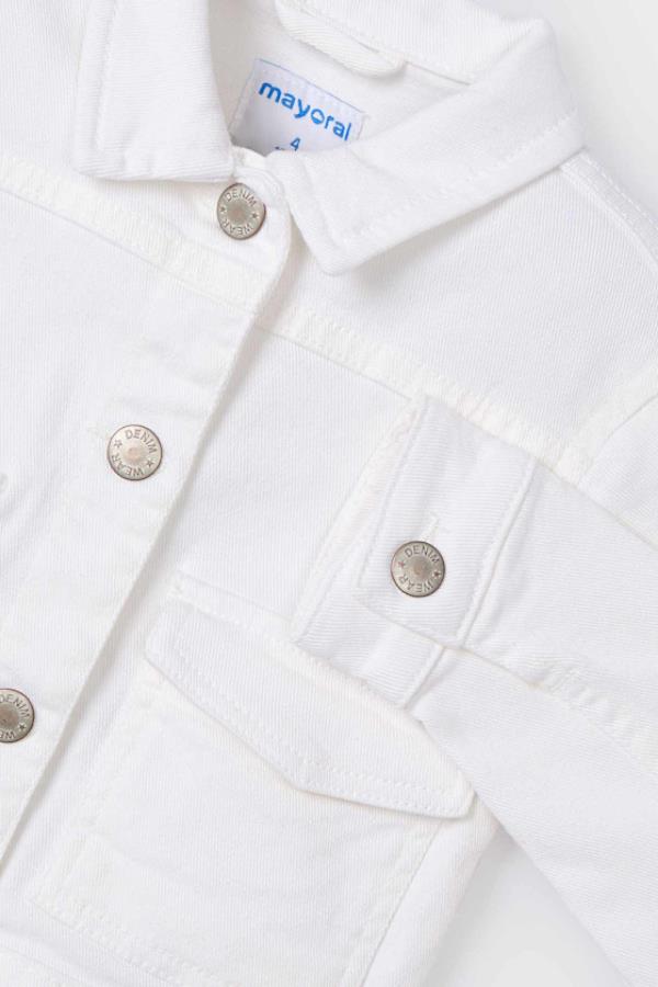 MAYORAL Gabardin Kız Ceket - Krem
