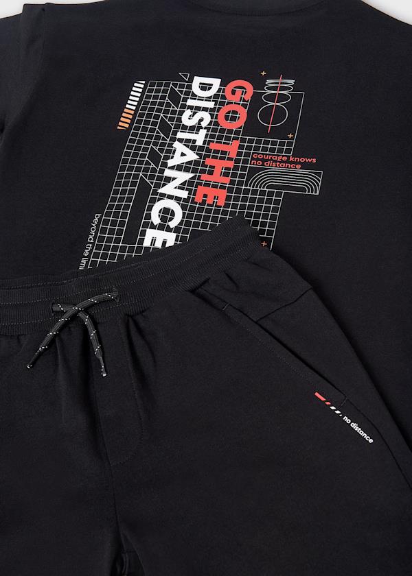 MAYORAL Go The Erkek Takım - Siyah