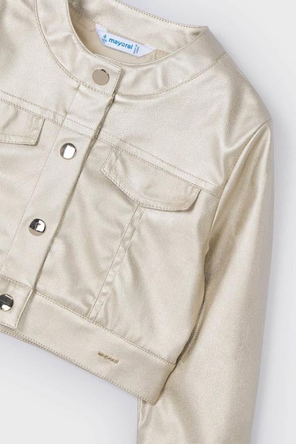 MAYORAL Gold Düğmeli Ceket - Gold