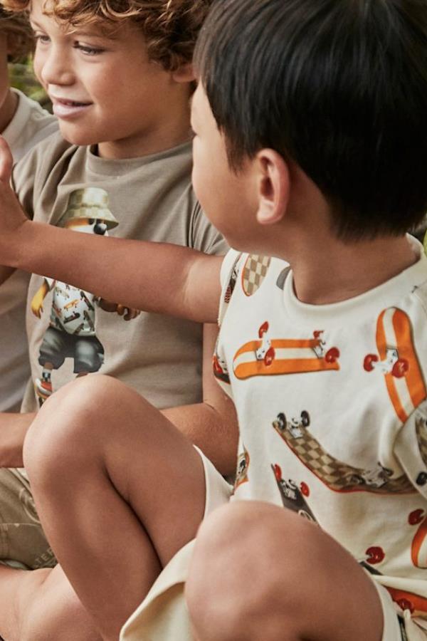 MAYORAL Kaykay Erkek Tişört - Ekru