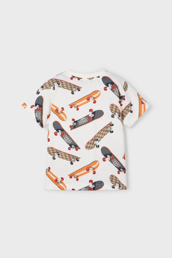 MAYORAL Kaykay Erkek Tişört - Ekru