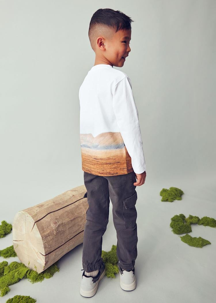 MAYORAL Koşan Atlar Badi - Ekru