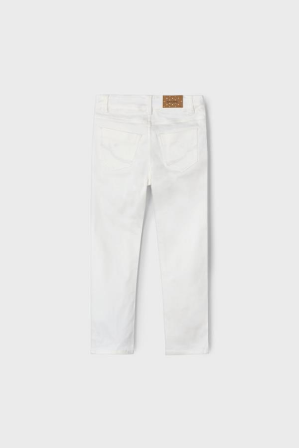 MAYORAL Likralı Kız Pantolon - Krem