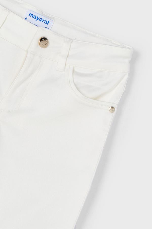 MAYORAL Likralı Kız Pantolon - Krem