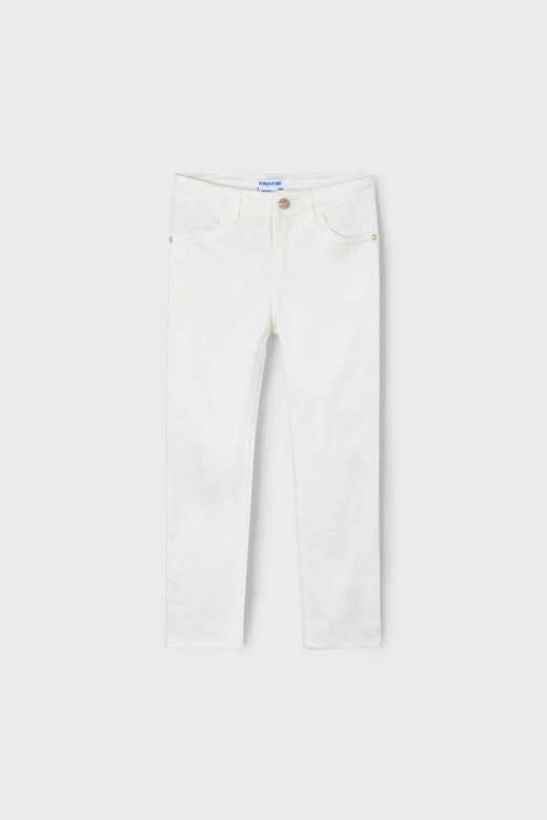 MAYORAL Likralı Kız Pantolon - Krem
