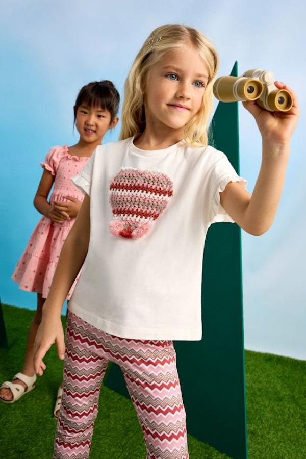 MAYORAL Önü Örgülü Taytlı Takım - Turuncu