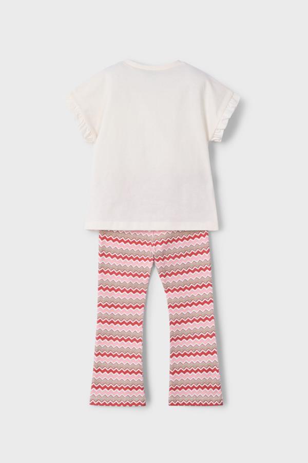 MAYORAL Önü Örgülü Taytlı Takım - Turuncu