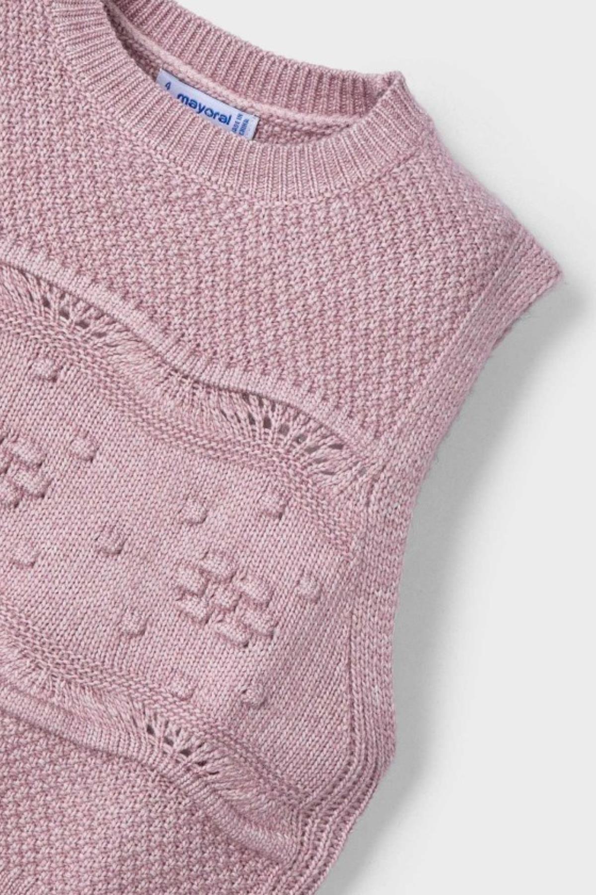 Mayoral Örme Kız Yelek - Pembe