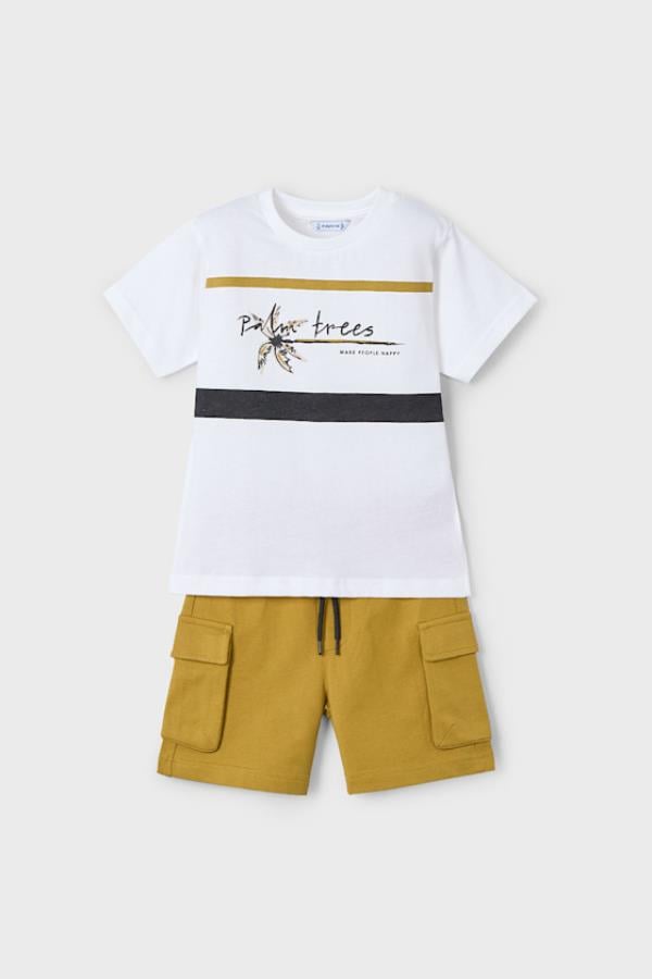 MAYORAL Palmi Erkek Takım - Ekru