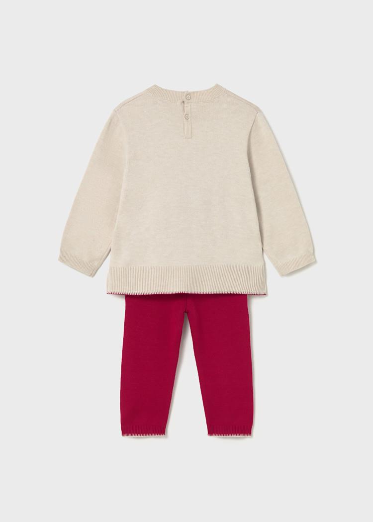 MAYORAL Rojo Kız Bebe Takım - Kırmızı