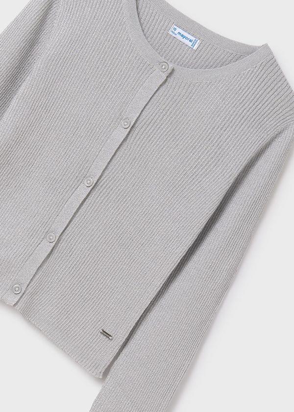 MAYORAL Simli Kız Hırka - Gri