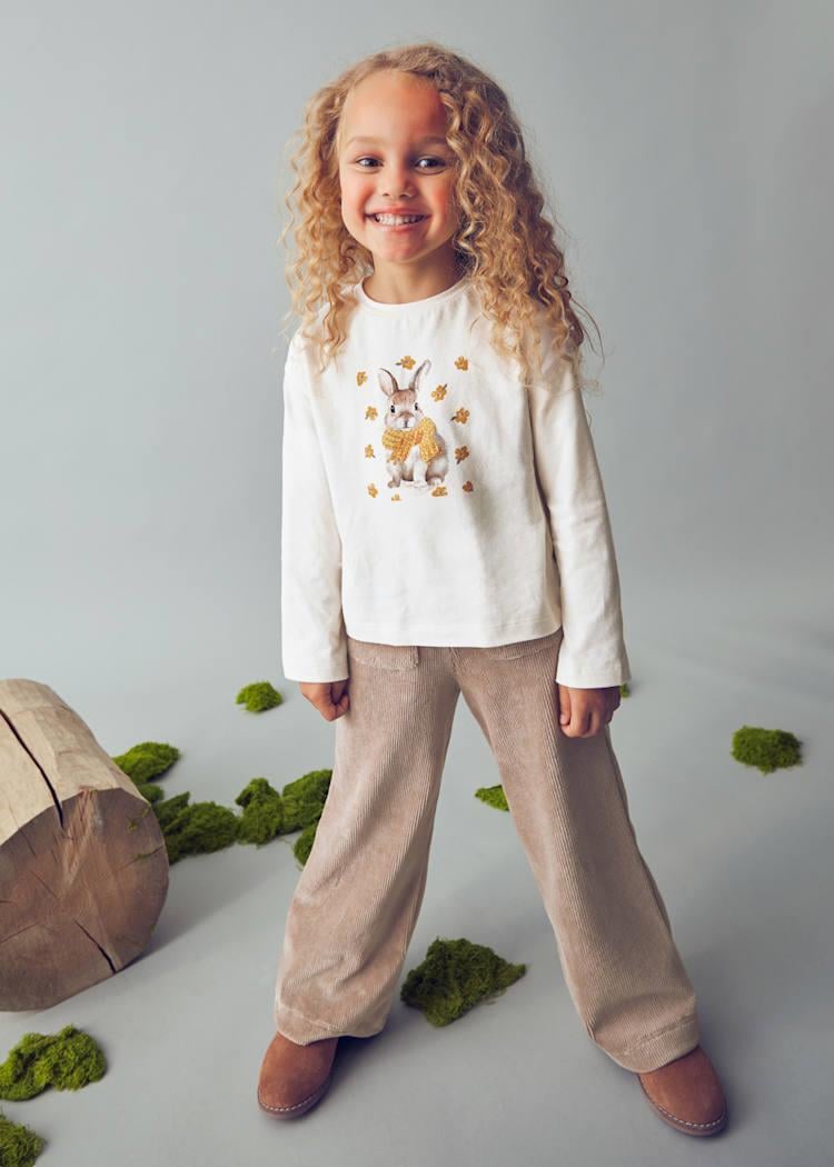 MAYORAL Tavşanlı Kız Badi - Ekru