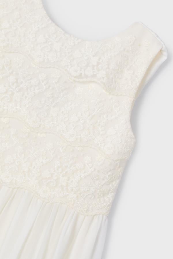 MAYORAL Üstü Dantelli Tulum - Ekru