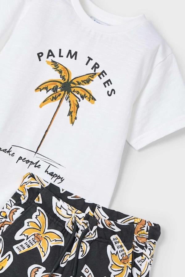 MAYORAL Yaz Figürlü Erkek Takım - Yeşil