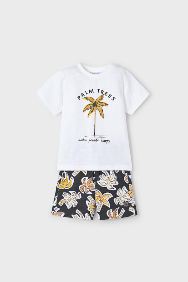 MAYORAL Yaz Figürlü Erkek Takım - Yeşil