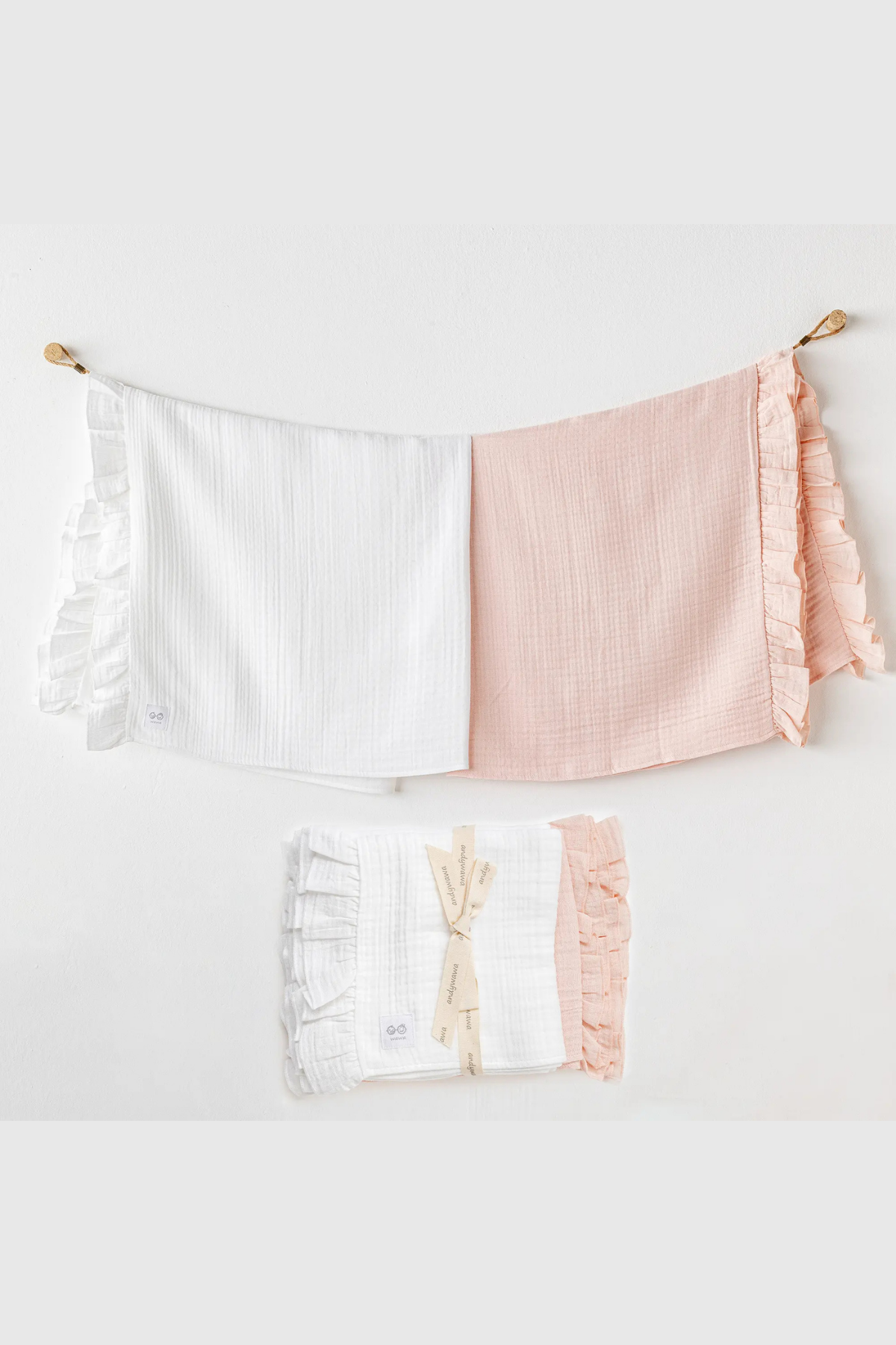 Müslin İkili Battaniye - Renkli