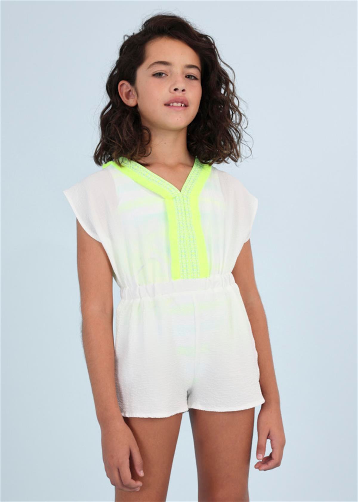 NEON İŞLEMELİ TULUM