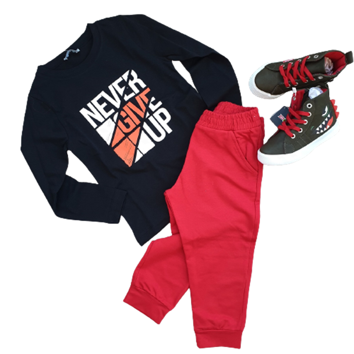 NEWER GIWE YAZILI ERKEK SWEAT