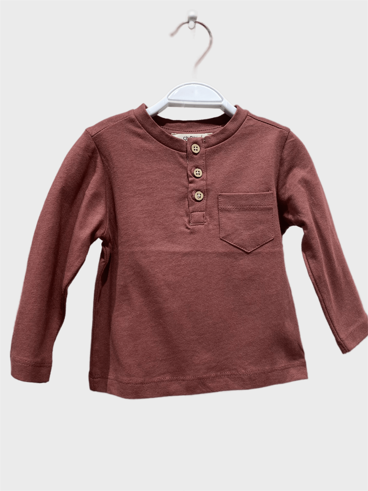 ÖNÜ DÜĞMELİ BEBE TSHIRT