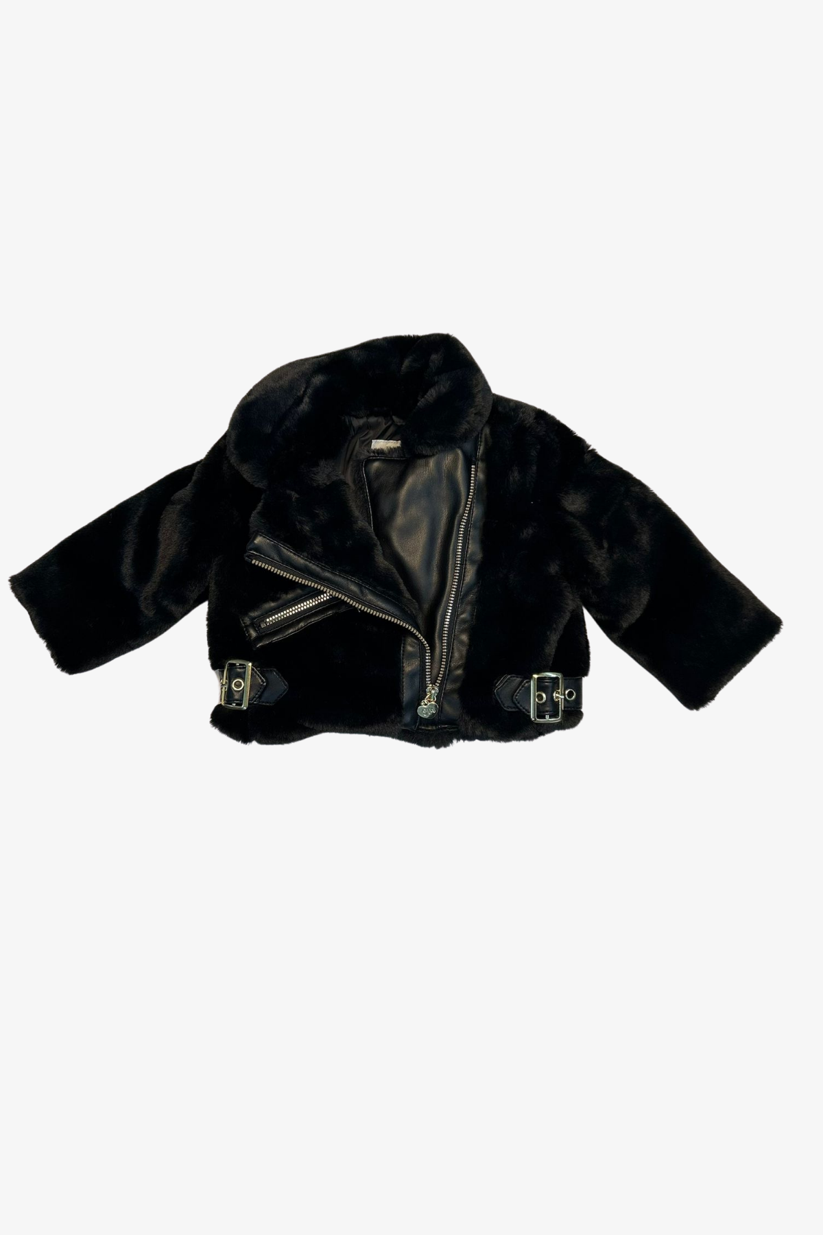 Original Marines Peluş Bebek Ceket - Siyah