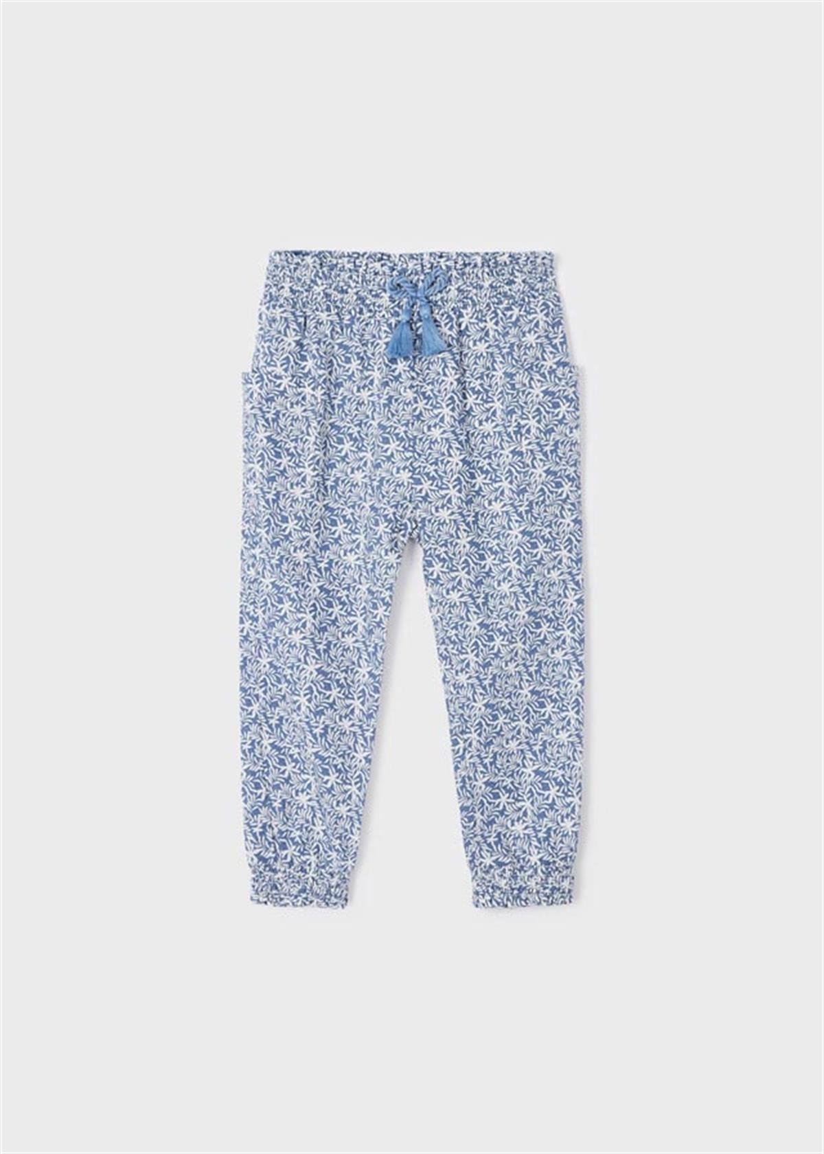 PAÇASI LASTİKLİ UZUN PANTALON