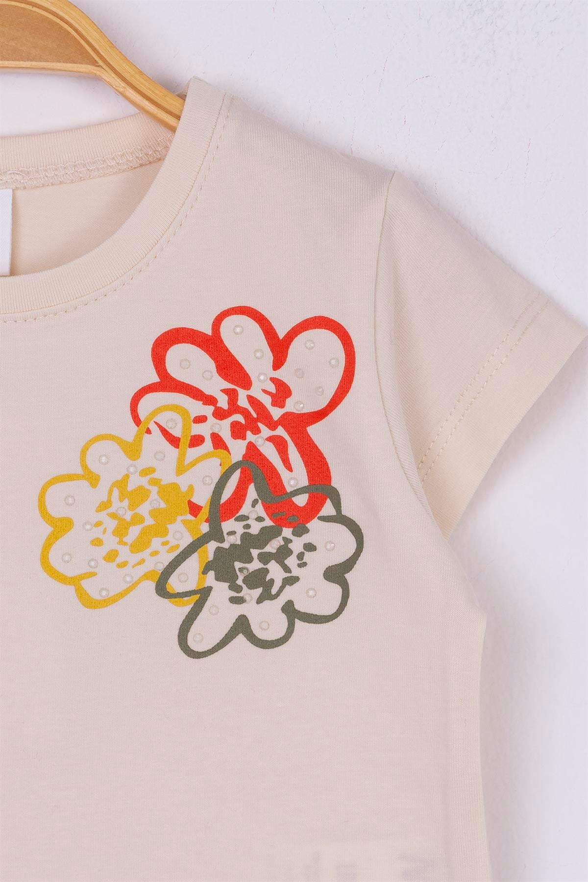 PAPATYA BASKILI BEBE T-SHIRT