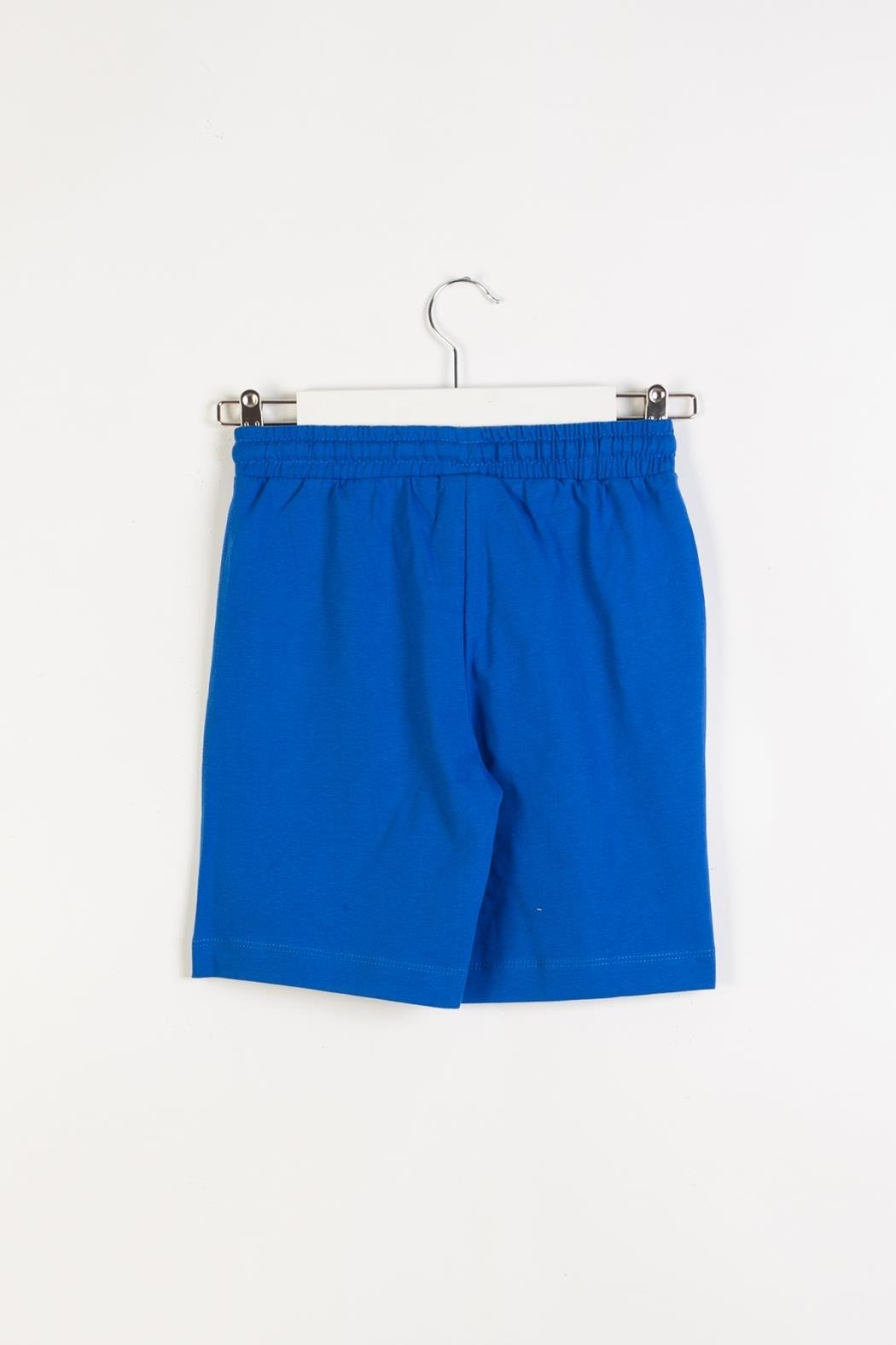 Penye Erkek Çocuk Şort - Saks