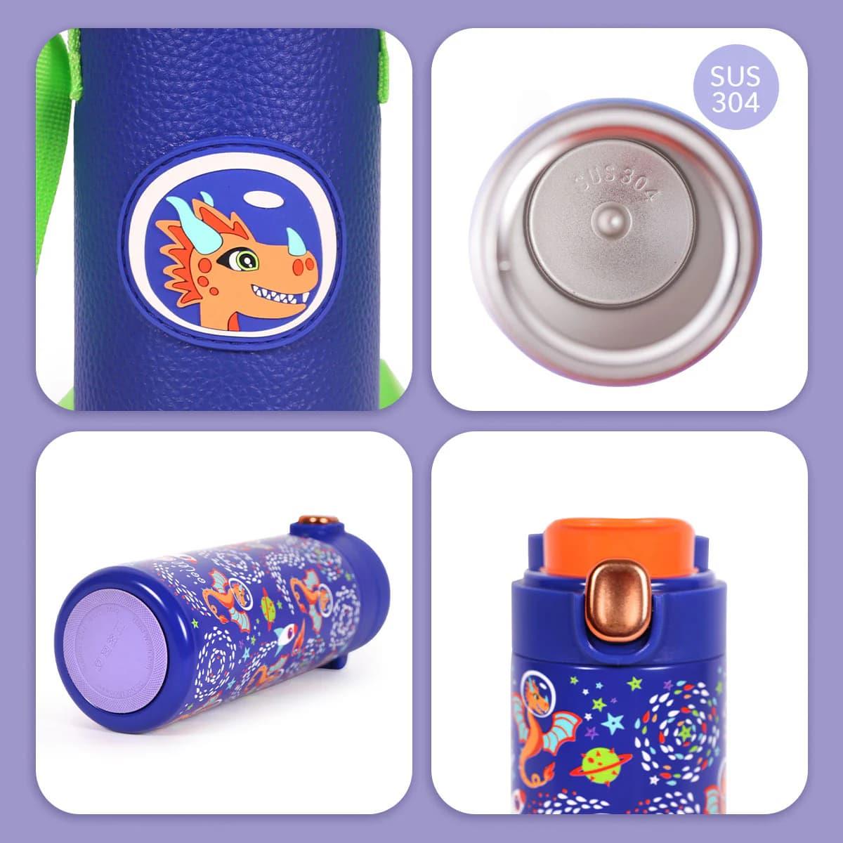 Ponix Çelik Su Matarası - Lacivert