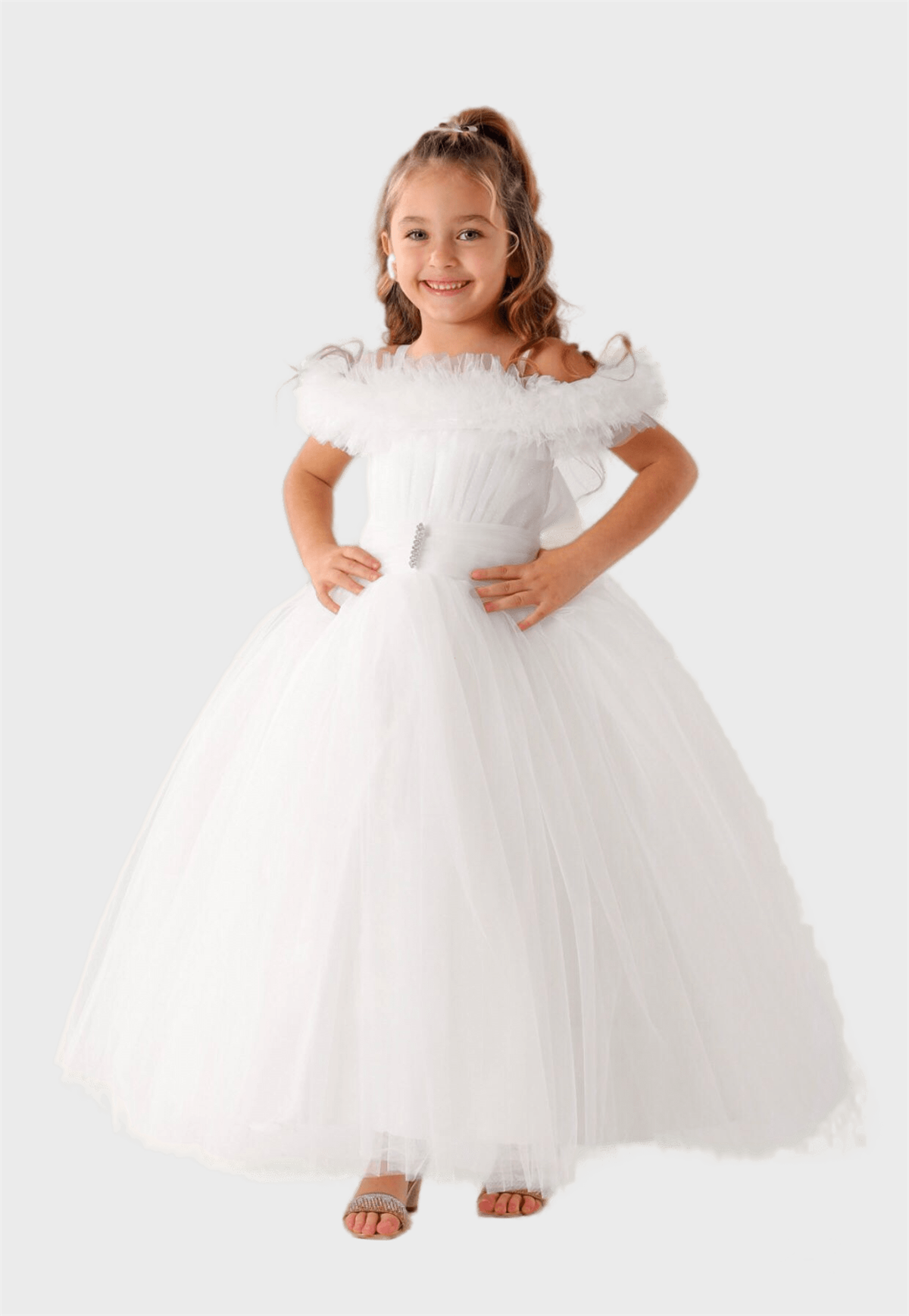 PRENSES MODEL TARLATANLI ABİYE