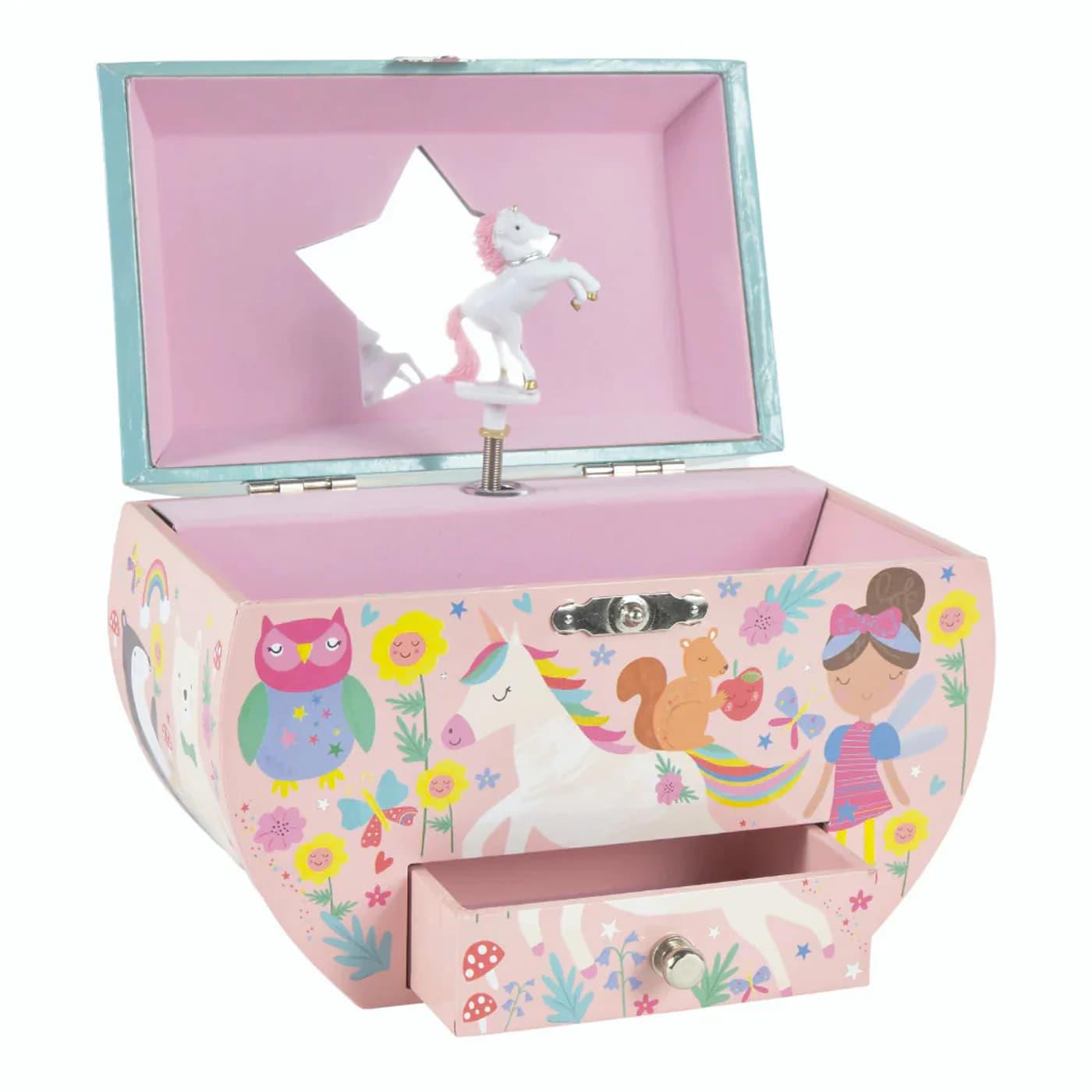 Rainbowfairy Müzikli Mücevher Kutusu - Renkli