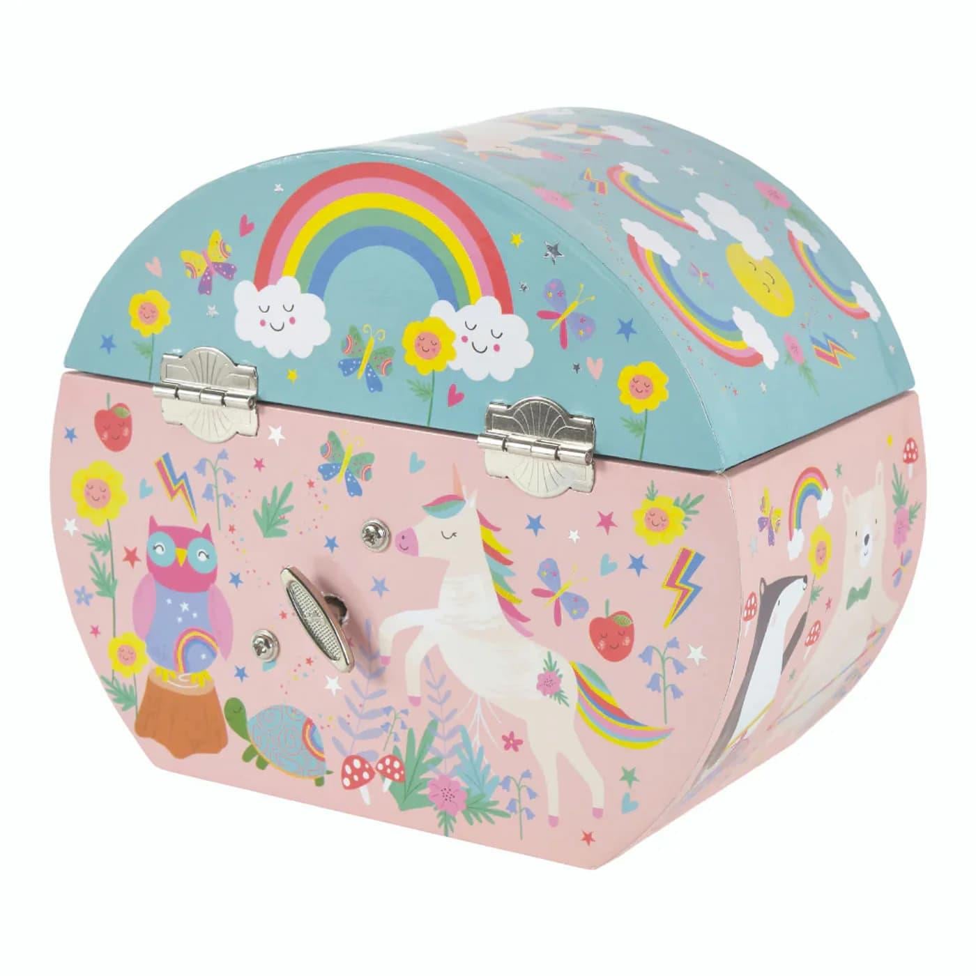 Rainbowfairy Müzikli Mücevher Kutusu - Renkli