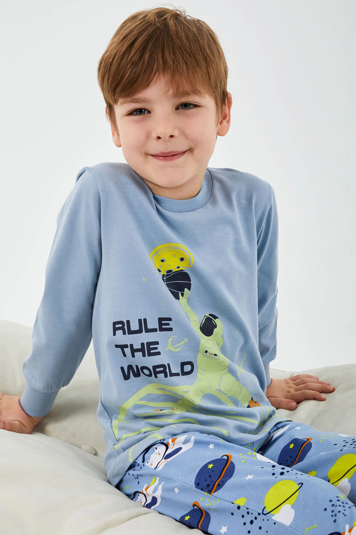 ROLY POLY RULE THE WORLD ERKEK PİJAMA TAKIMI