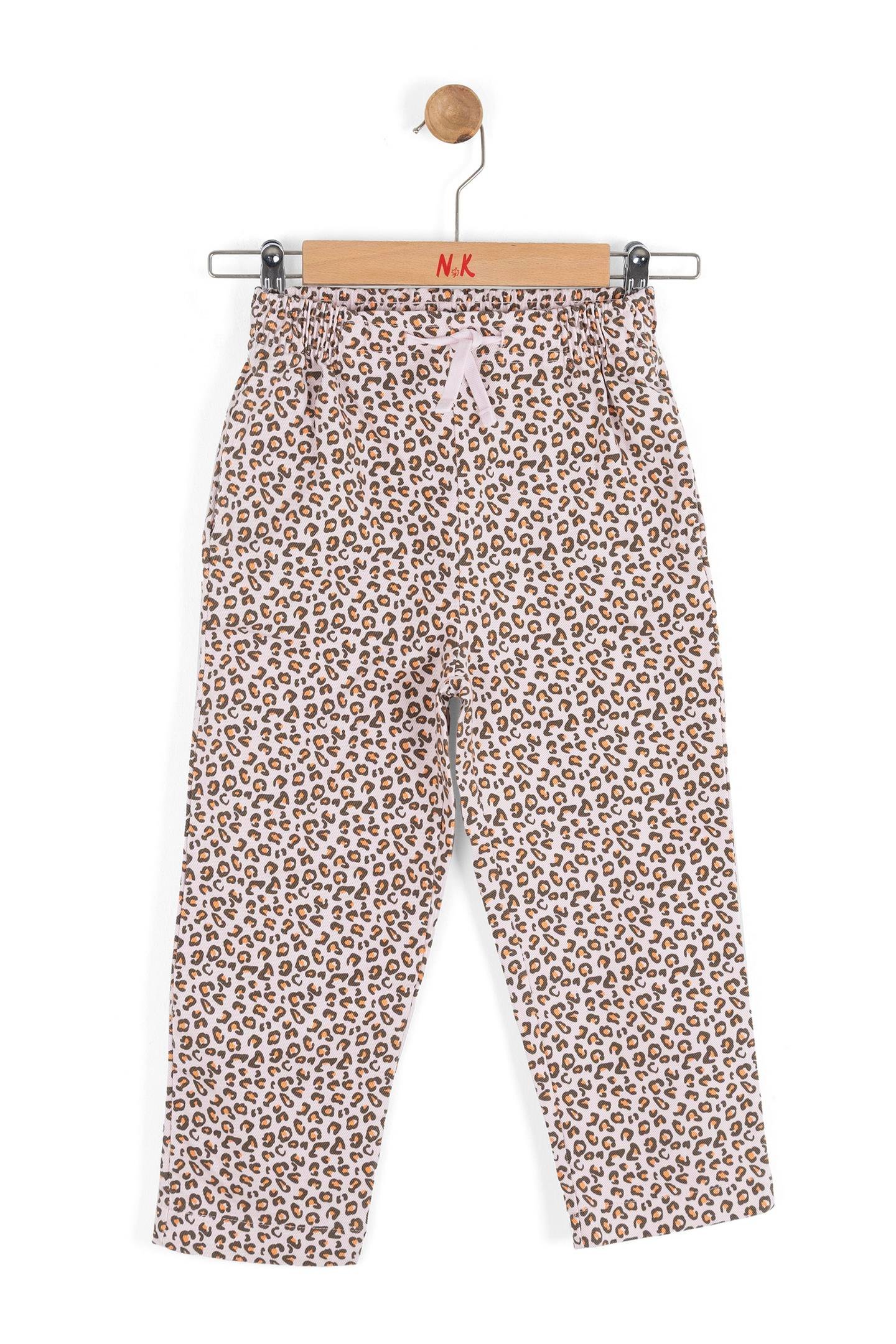 Romantik Kız Pantolon - Pembe