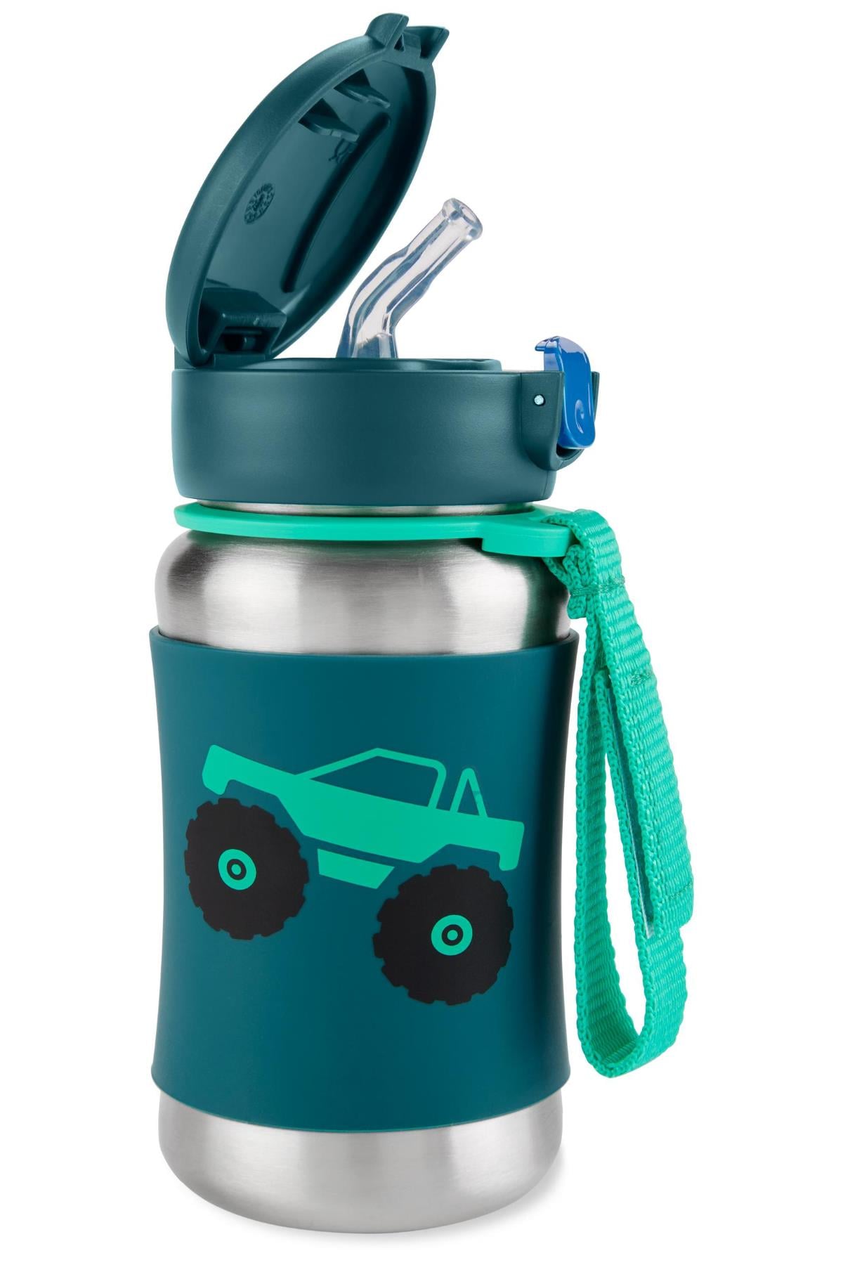 Skip Hop Spark Style Pipetli Paslanmaz Çelik Suluk Kamyon - Renkli