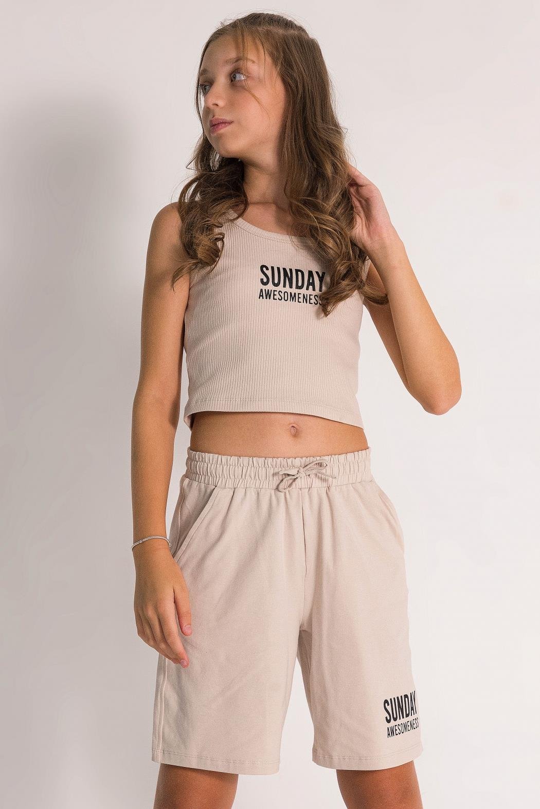 Sunday Kız Takım - Bej