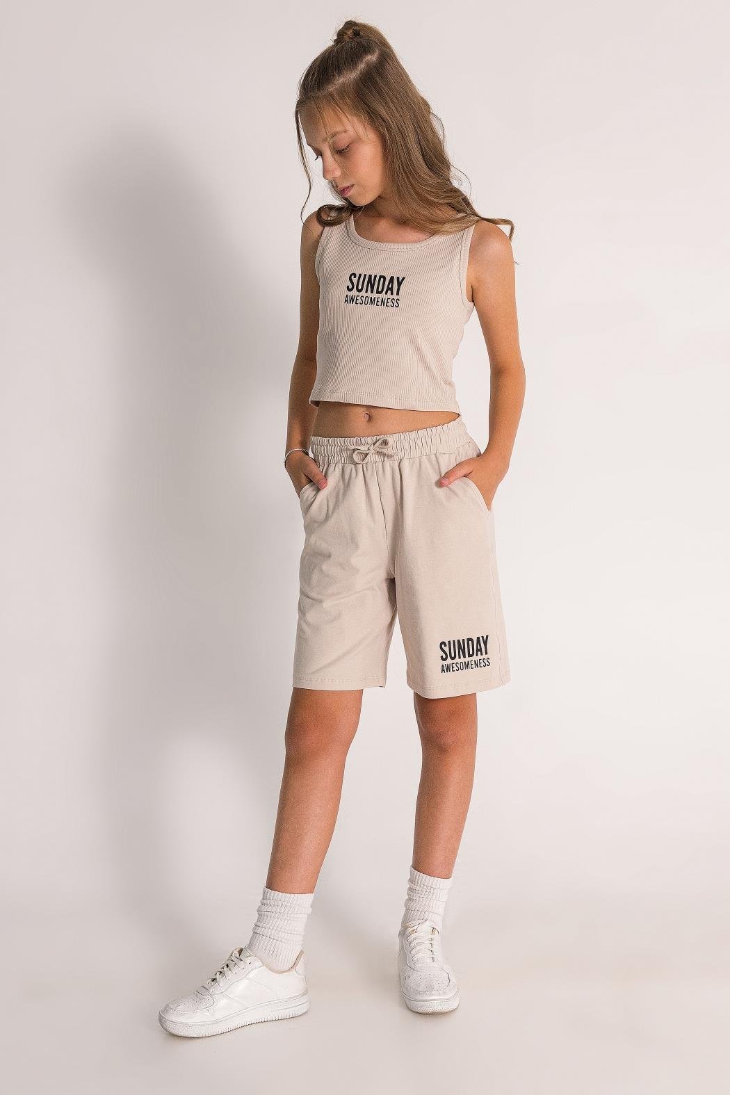 Sunday Kız Takım - Bej