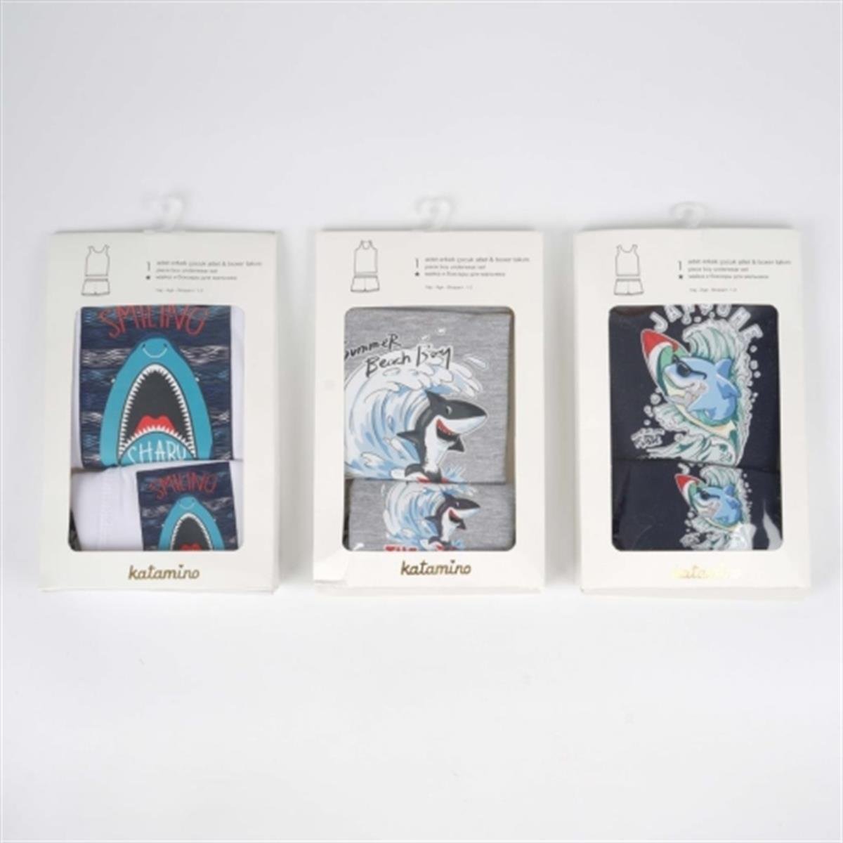 SURFTİME ERKEK ATLET BOXER TAKIM