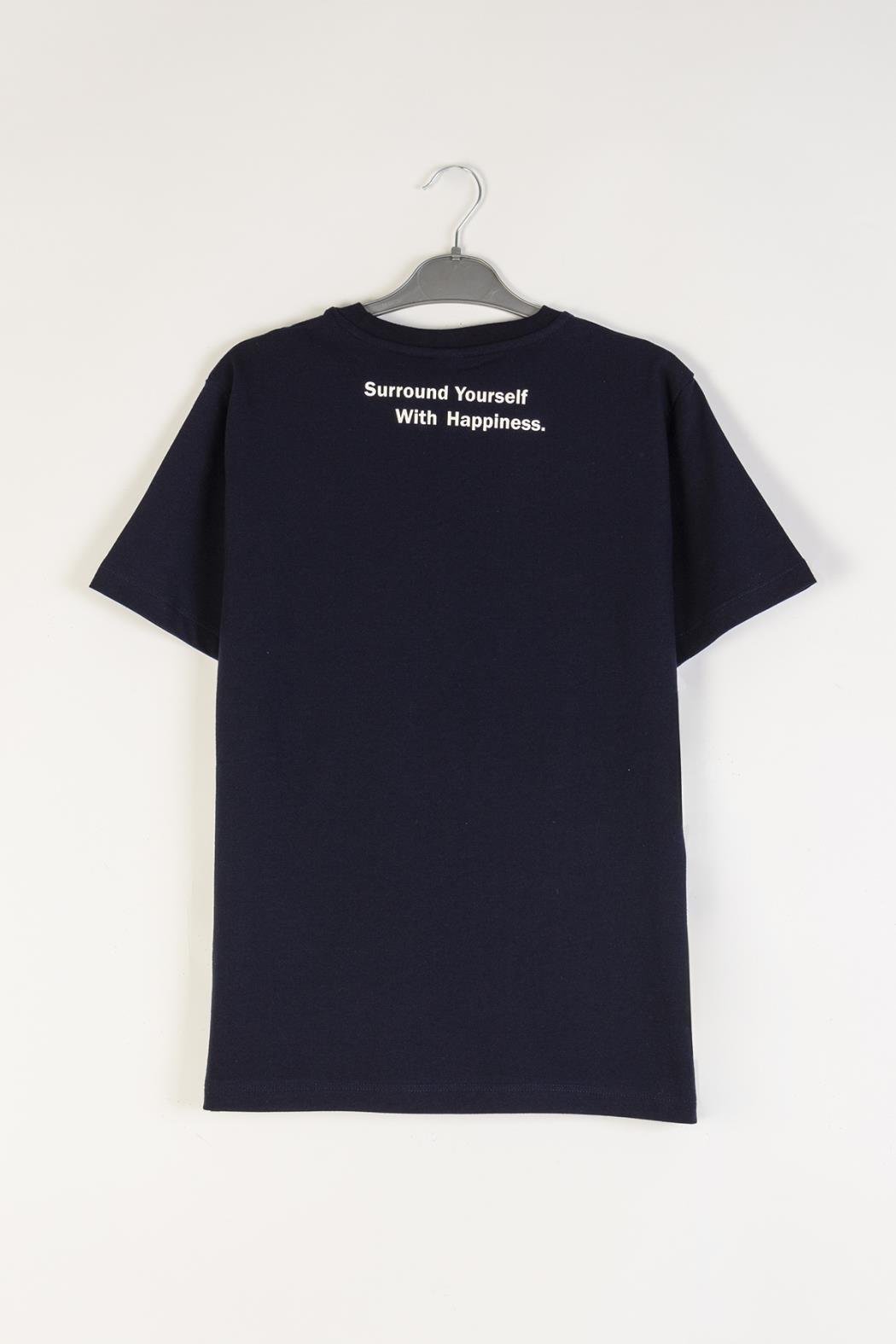 Surround Erkek Tişört - Siyah